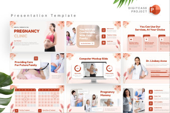 Aesthetic Pregnancy Clinic PowerPoint Template